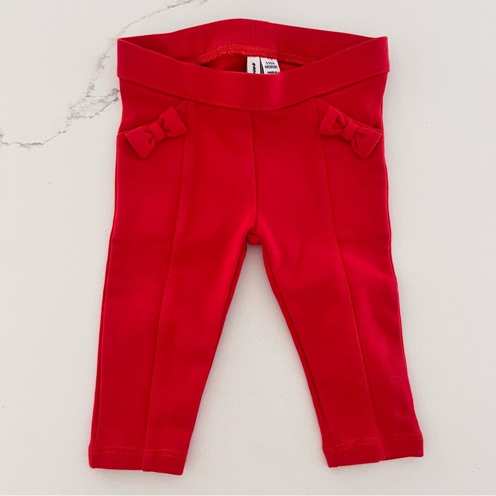 Janie and Jack Red Pants